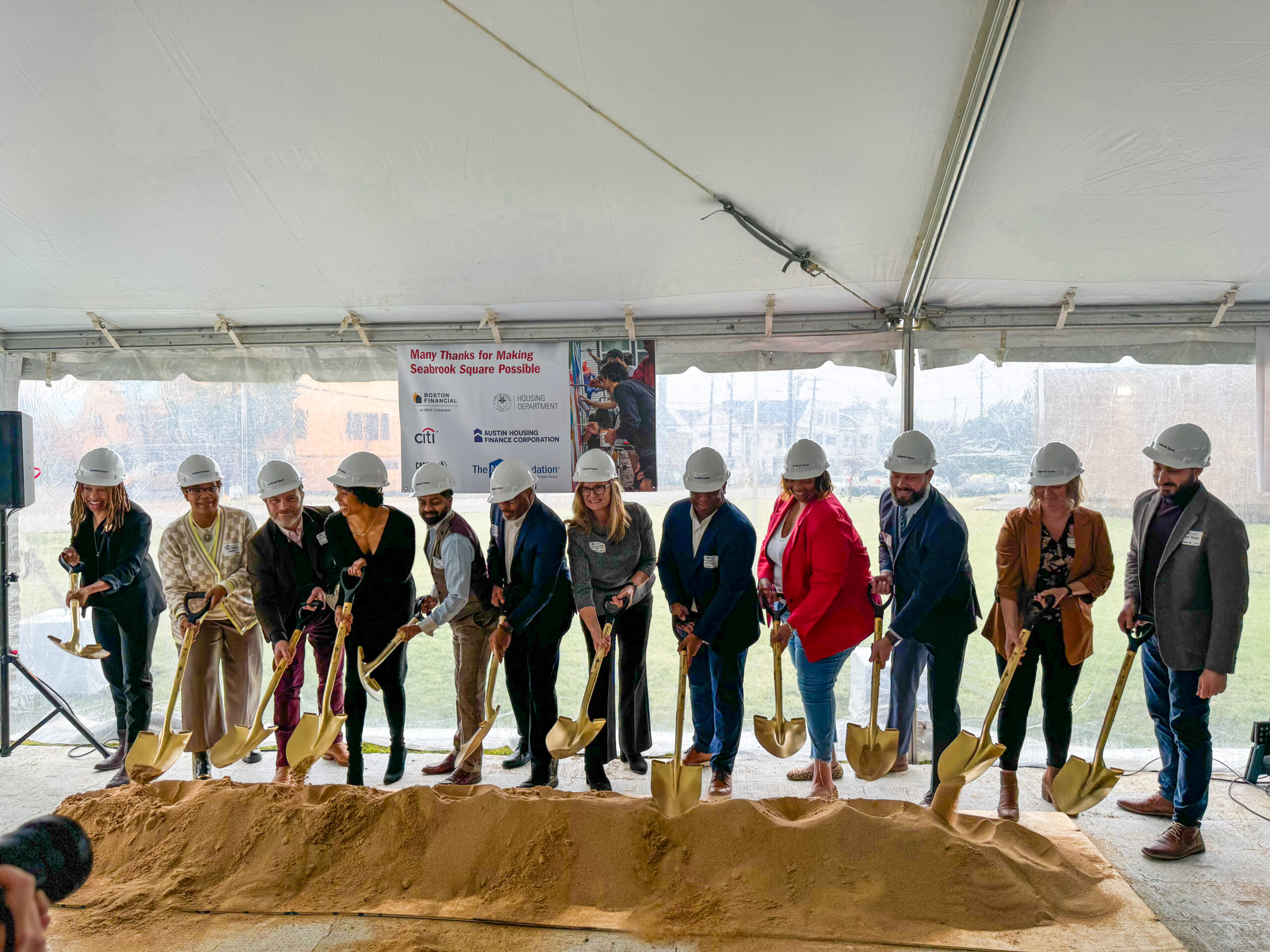 Groundbreaking for Seabrook Square Multi-Family Development in East Austin